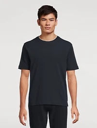 Double-Neck Pima Cotton T-Shirt