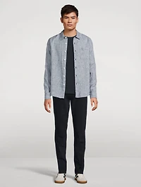 Double-Neck Pima Cotton T-Shirt