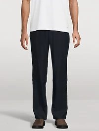 Louie Compact Twill Relaxed Pants