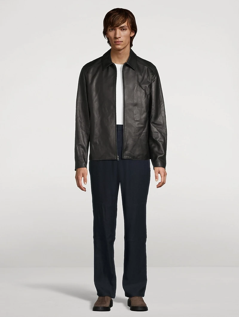 Louie Compact Twill Relaxed Pants