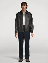Louie Compact Twill Relaxed Pants
