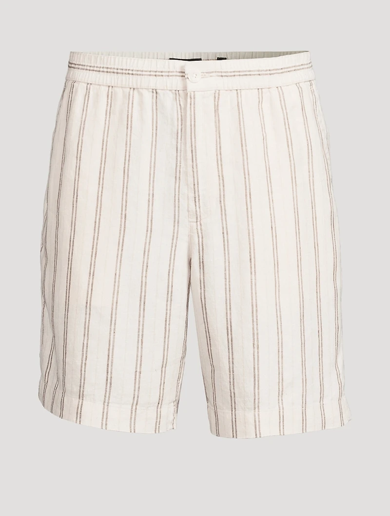 Mesa Stripe Hemp Shorts