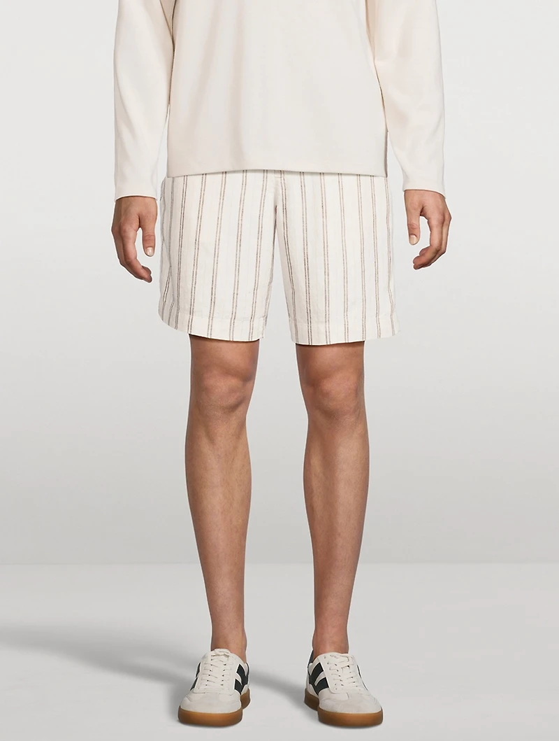 Mesa Stripe Hemp Shorts
