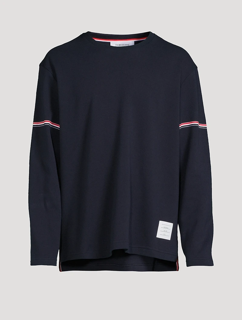 Grosgrain Armband Long-Sleeve T-Shirt