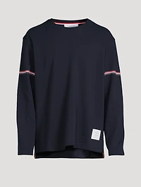 Grosgrain Armband Long-Sleeve T-Shirt