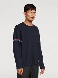 Grosgrain Armband Long-Sleeve T-Shirt