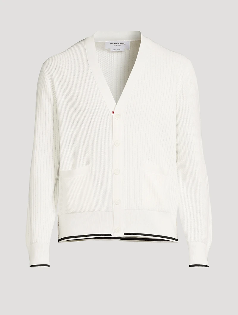 Relaxed V-Neck Cardigan