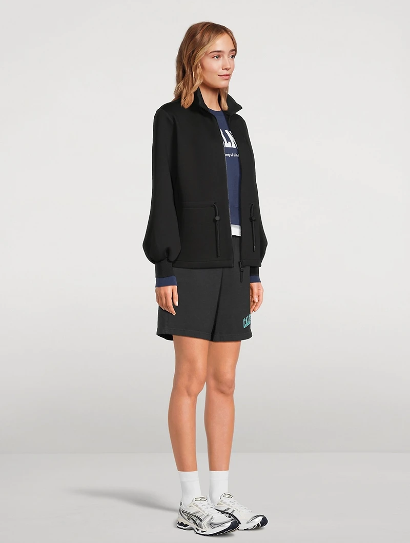Finola Double-Face Jersey Jacket