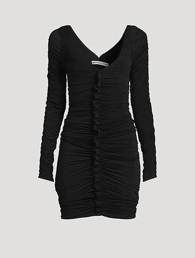 Ruched Mini Dress