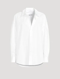 Oversized Poplin Shirt