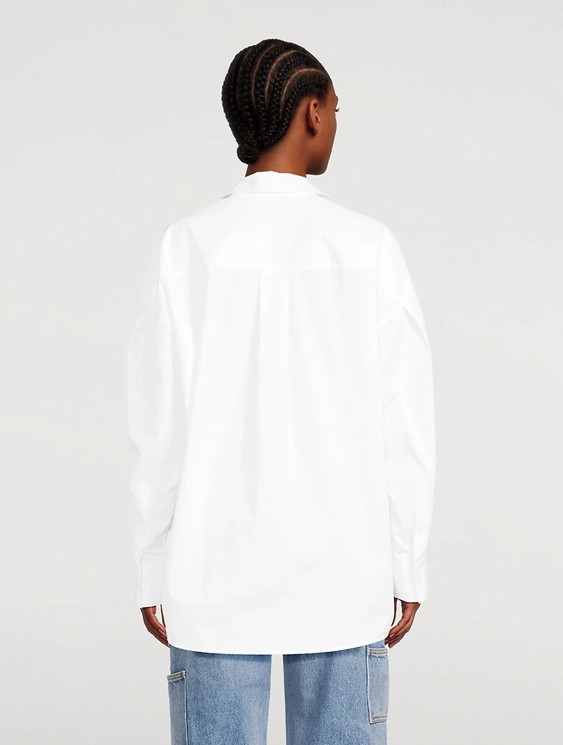 Oversized Poplin Shirt