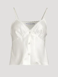 Silk Charmeuse Cami