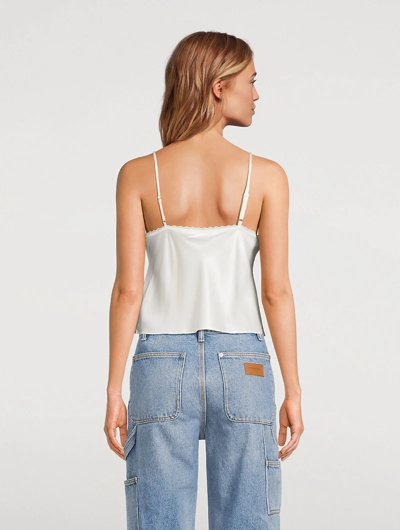 Silk Charmeuse Cami