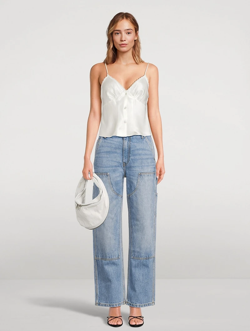 Silk Charmeuse Cami