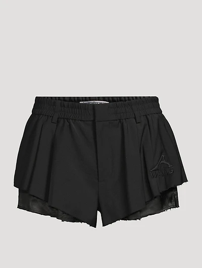 Tropical Wool Shorts