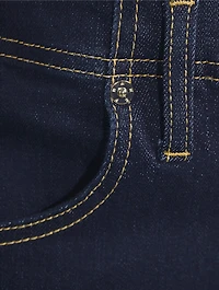 The Seamed Wide-Leg Jeans