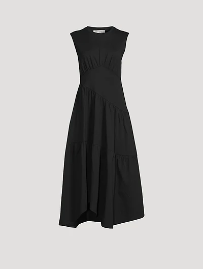 The Gathered Midi Dress