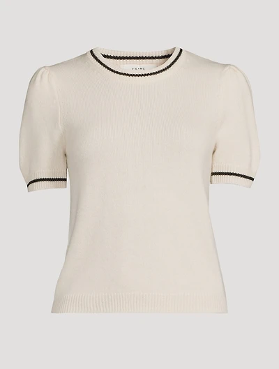 The Gathered Cashmere Sweater