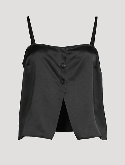 The Silk Button Cami