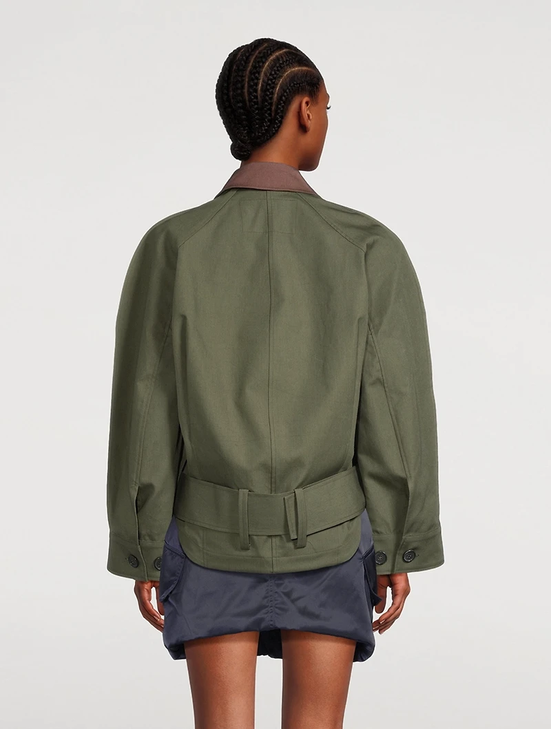 Blouson Canvas Jacket