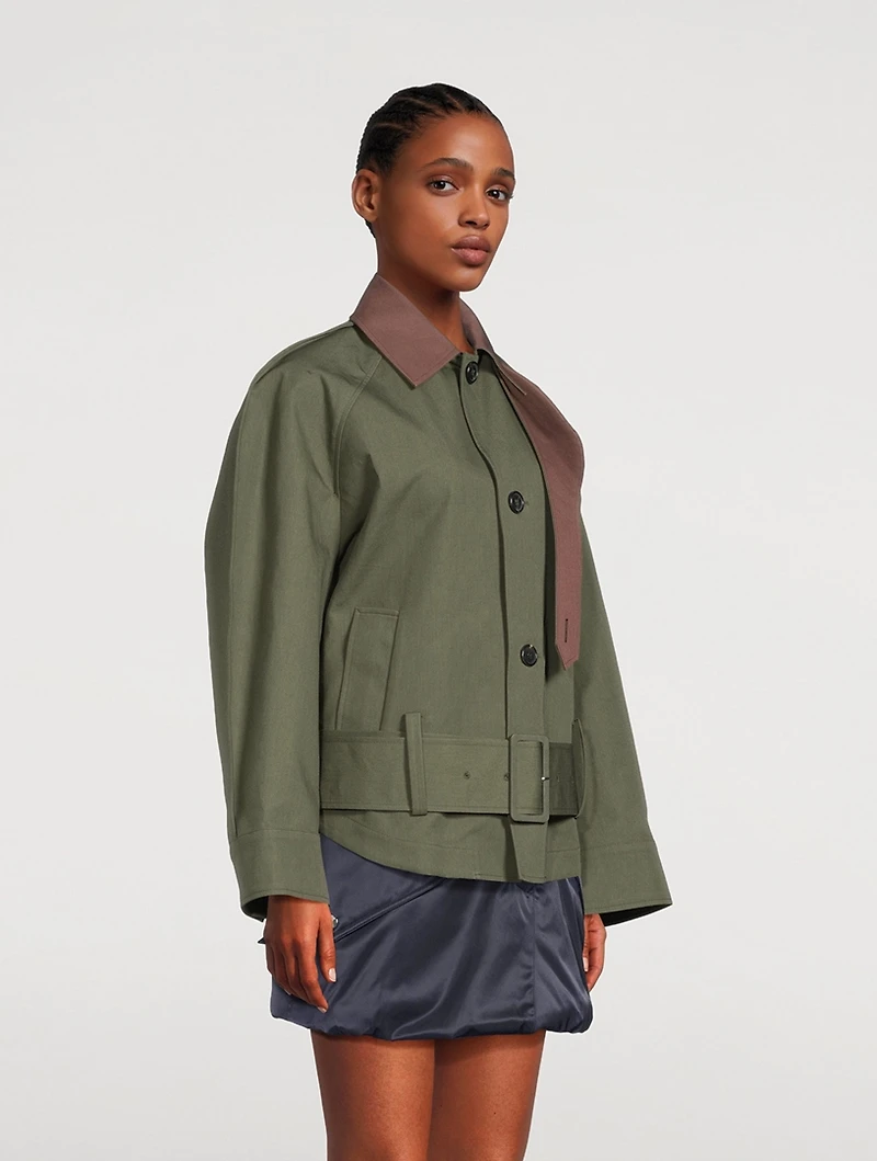 Blouson Canvas Jacket