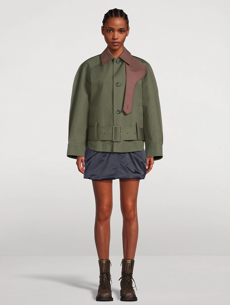 Blouson Canvas Jacket