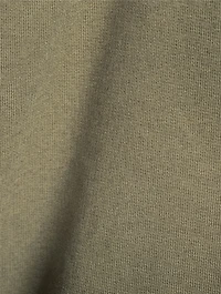 Wrap-Front Sweatshirt