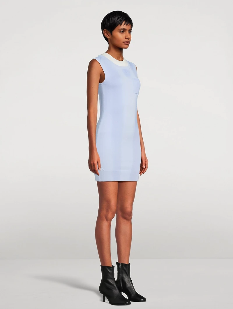 Trompe L'œil Mini Dress