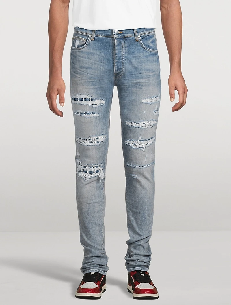 MA Quad Repaired Skinny Jeans