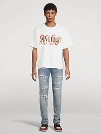 MA Quad Repaired Skinny Jeans