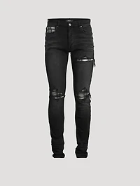 MA Quad Plaid MX1 Slim-Fit Jeans