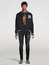 MA Quad Plaid MX1 Slim-Fit Jeans