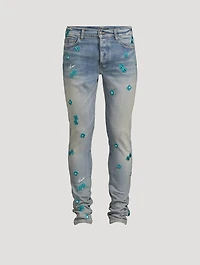 AMIRI Dice Skinny Jeans