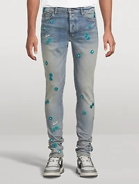AMIRI Dice Skinny Jeans