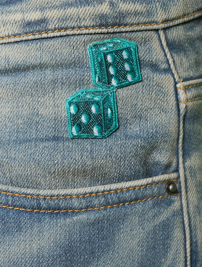 AMIRI Dice Skinny Jeans