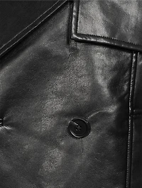 Greer Recycled Leather Moto Jacket