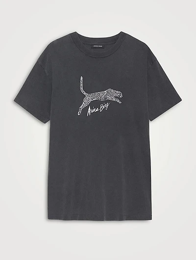 Walker Leopard Logo T-Shirt
