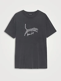 Walker Leopard Logo T-Shirt