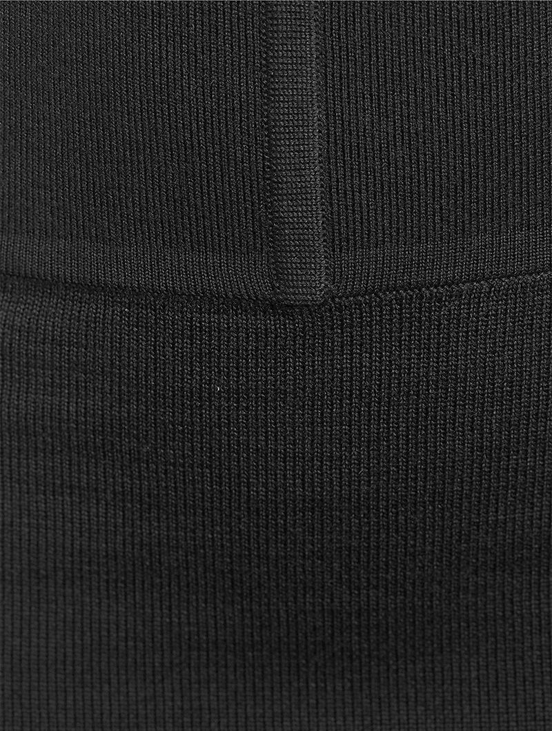 Pillar Wool Maxi Skirt