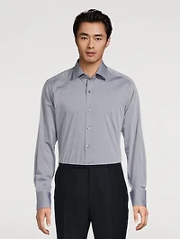 Chambray Slim-Fit Shirt