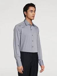 Chambray Slim-Fit Shirt
