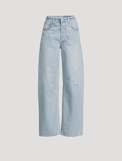 Ayla Swirl Baggy Jeans