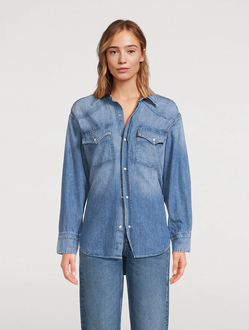 Kayla Denim Shirt