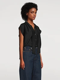Penny Tie-Neck Shirt