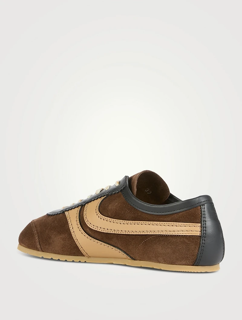 T-Toe Suede Sneakers
