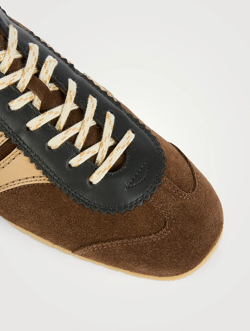 T-Toe Suede Sneakers