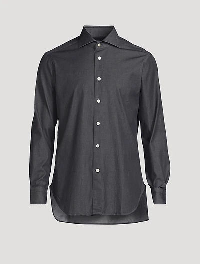 Stretch Cotton Sport Shirt