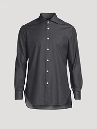 Stretch Cotton Sport Shirt