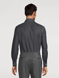 Stretch Cotton Sport Shirt