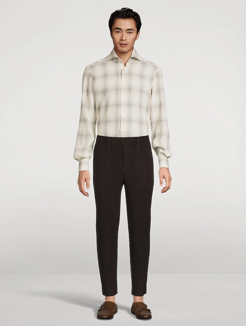 Plaid Sport Shirt